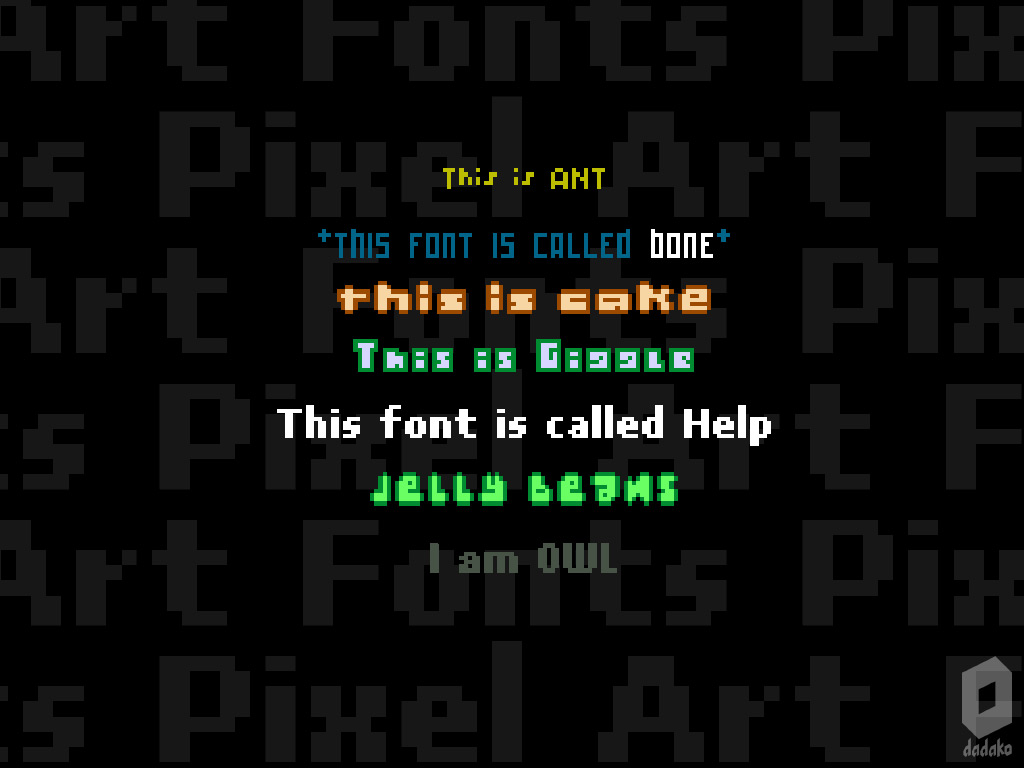 video game fonts for mac